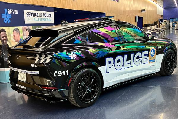 Le SPVM au Salon de l'Auto de Montréal 2025