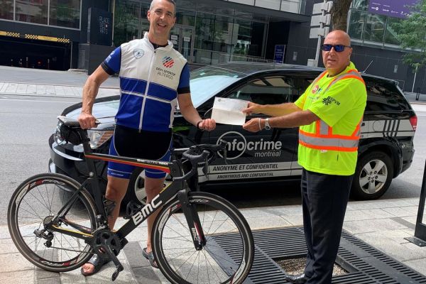Tour cycliste des policiers du SPVM 2021