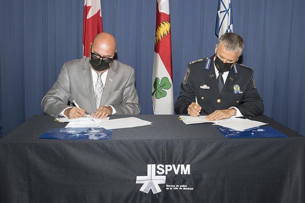 Le SPVM renouvelle son entente avec Info-Crime Montréal